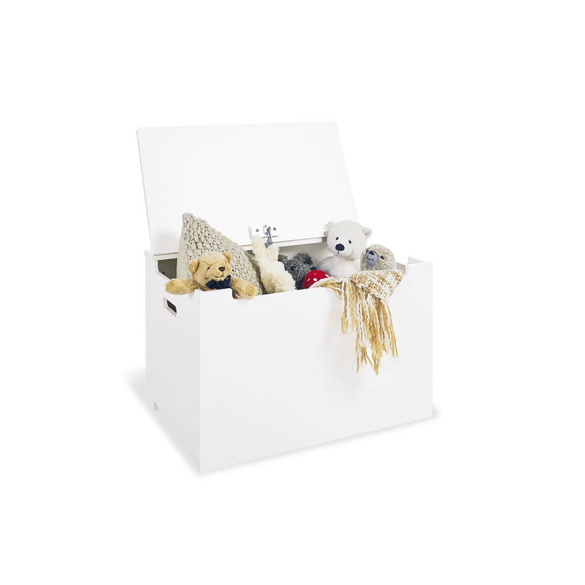 Chest, white lacquered