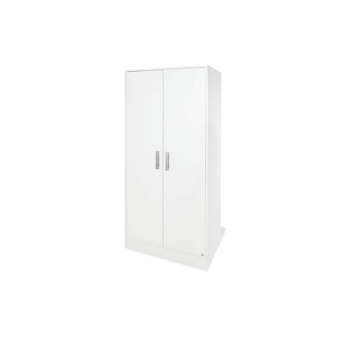 Children's room 'Hilda & Viktoria' wide, white 3 parts: house bed, wide chest of drawers, 2-door wardrobe