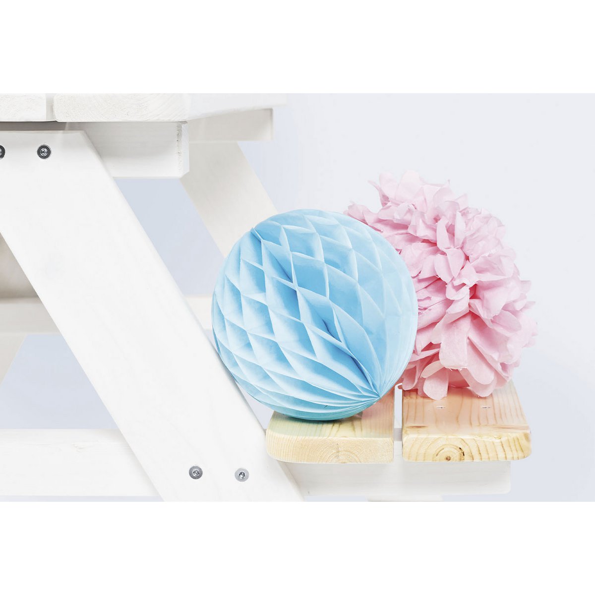 Children's picnic bench 'Nicki für 4', white