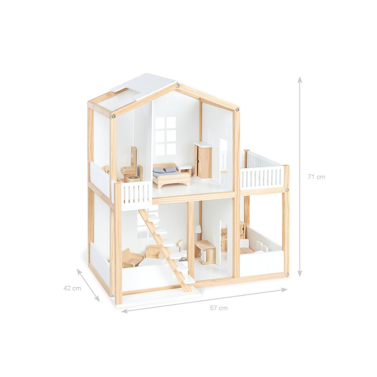 Dollhouse 'Ida', white