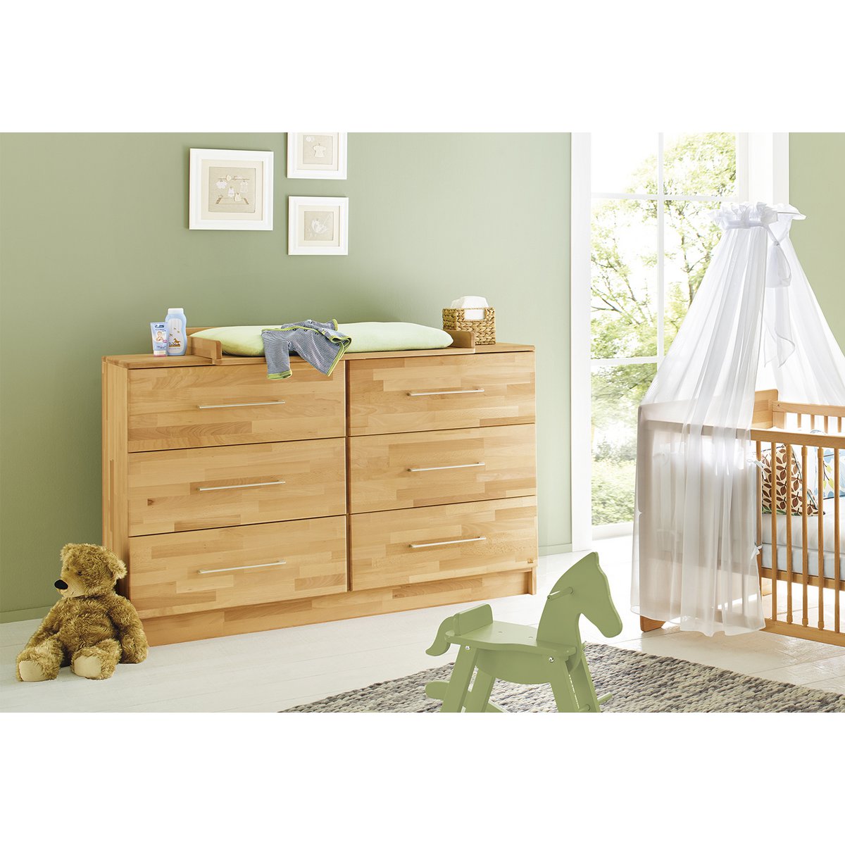 Chest of drawers 'Natura' extra wide