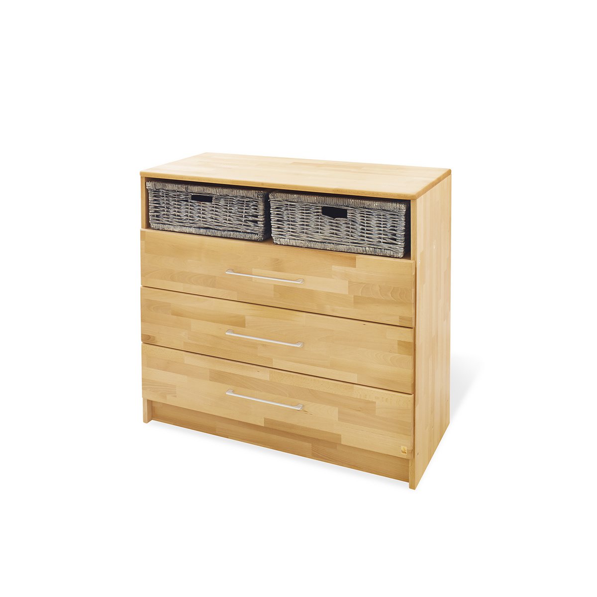 Nursery 'Natura' wide large
3 parts: cot, wide dresser, large wardrobe