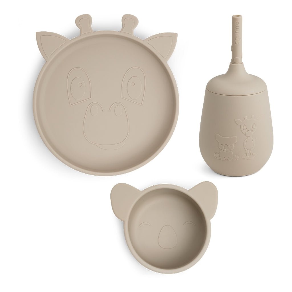 Dian silicone dinner set 3-pack