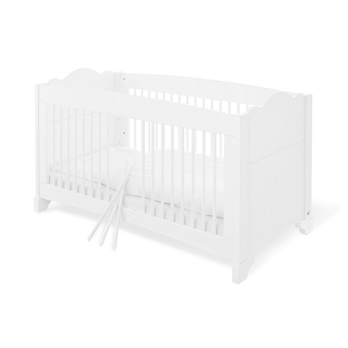Starter set 'Pino' extra wide
2 parts: cot, extra wide chest of drawers