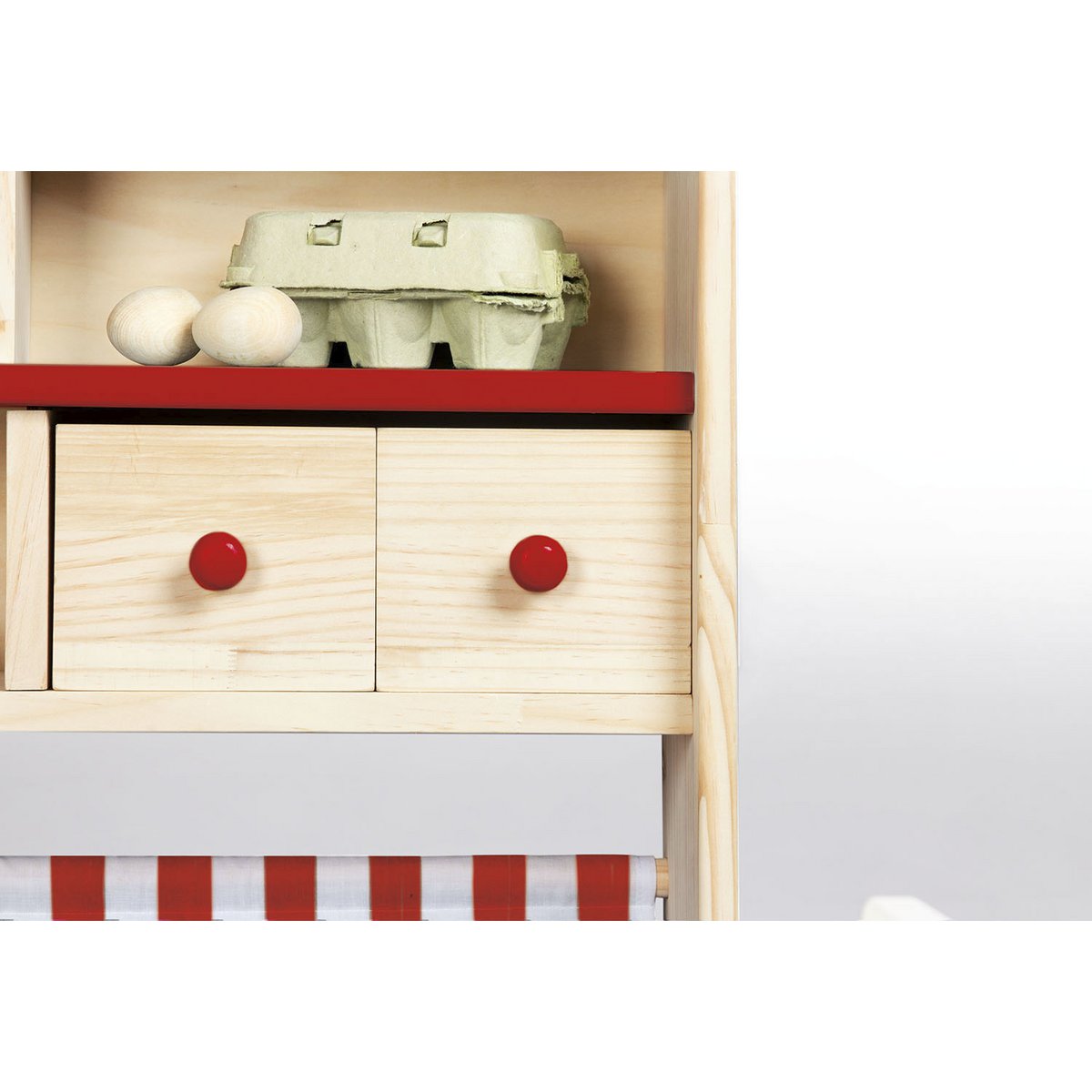 Market stall 'Lucy', red