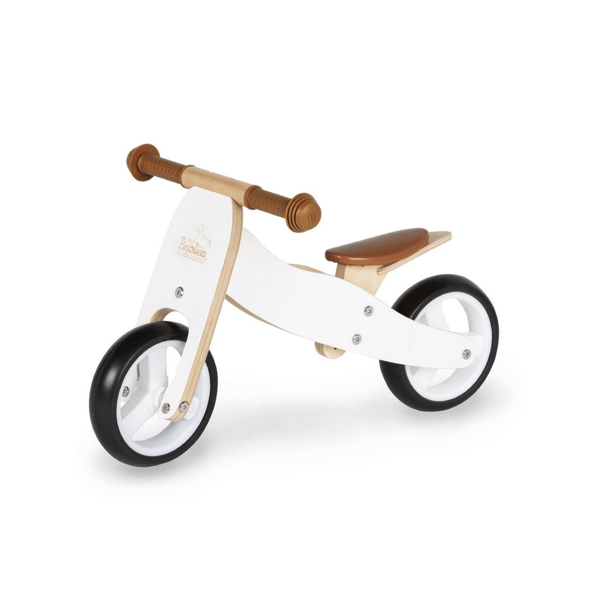 Mini tricycle 'Charlie', white/natural