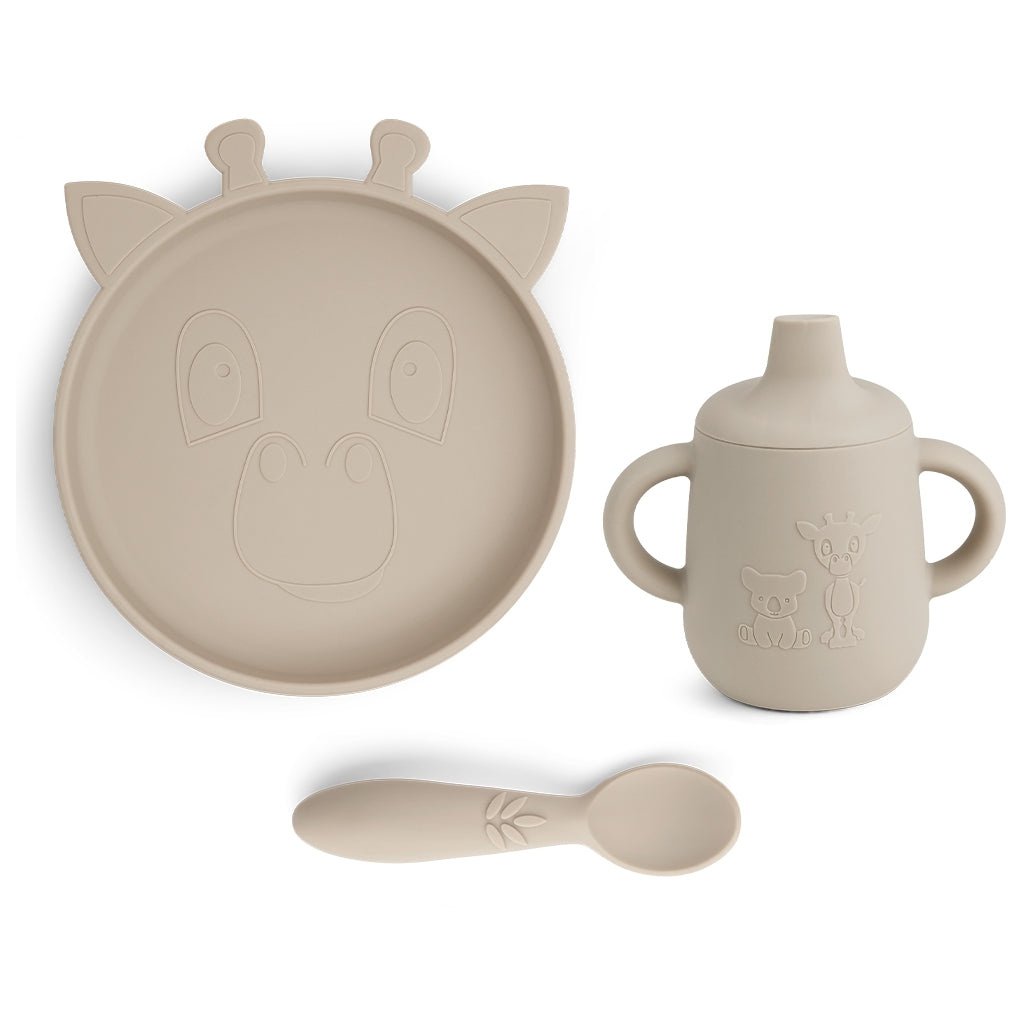 Each Silicone Dinner Set 3 Pack