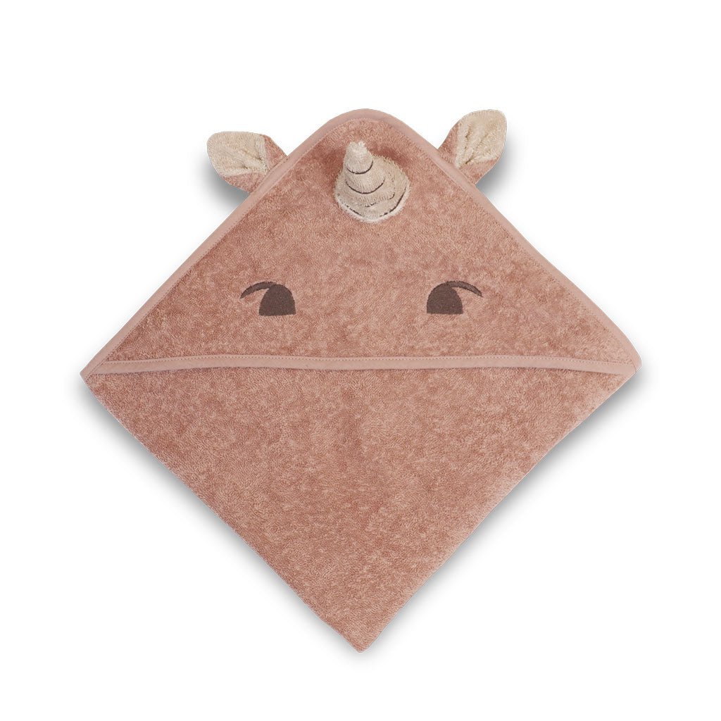 Aki baby hooded bath towel