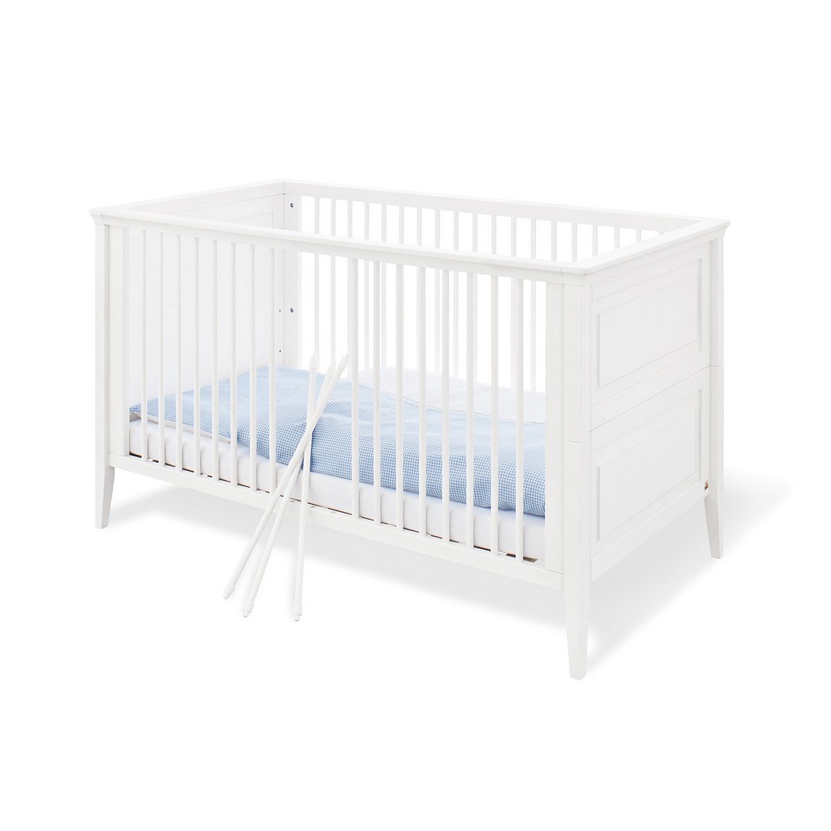 Starter set 'Smilla' extra wide
2 parts: cot, extra wide chest of drawers