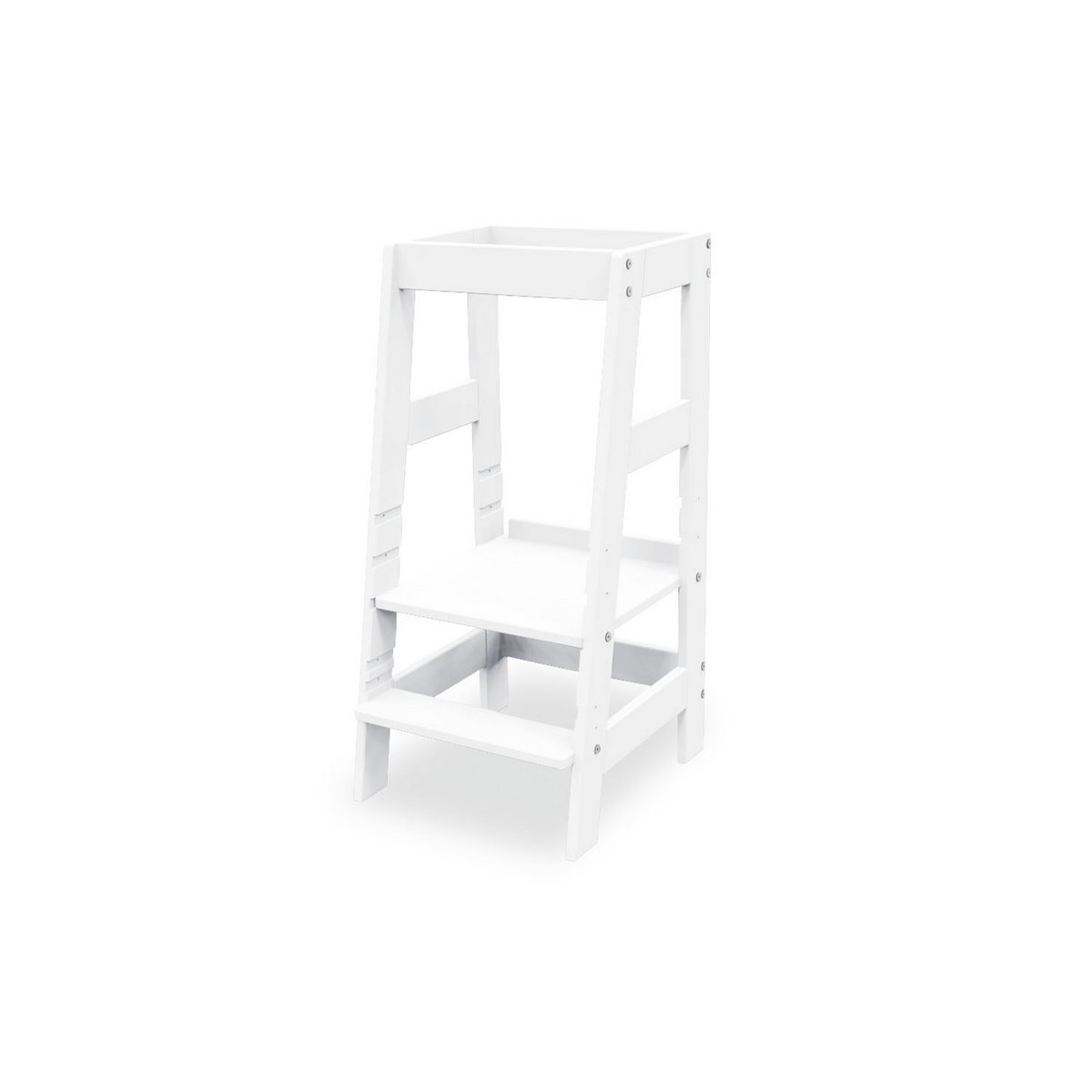 Learning tower 'Fino', white lacquered