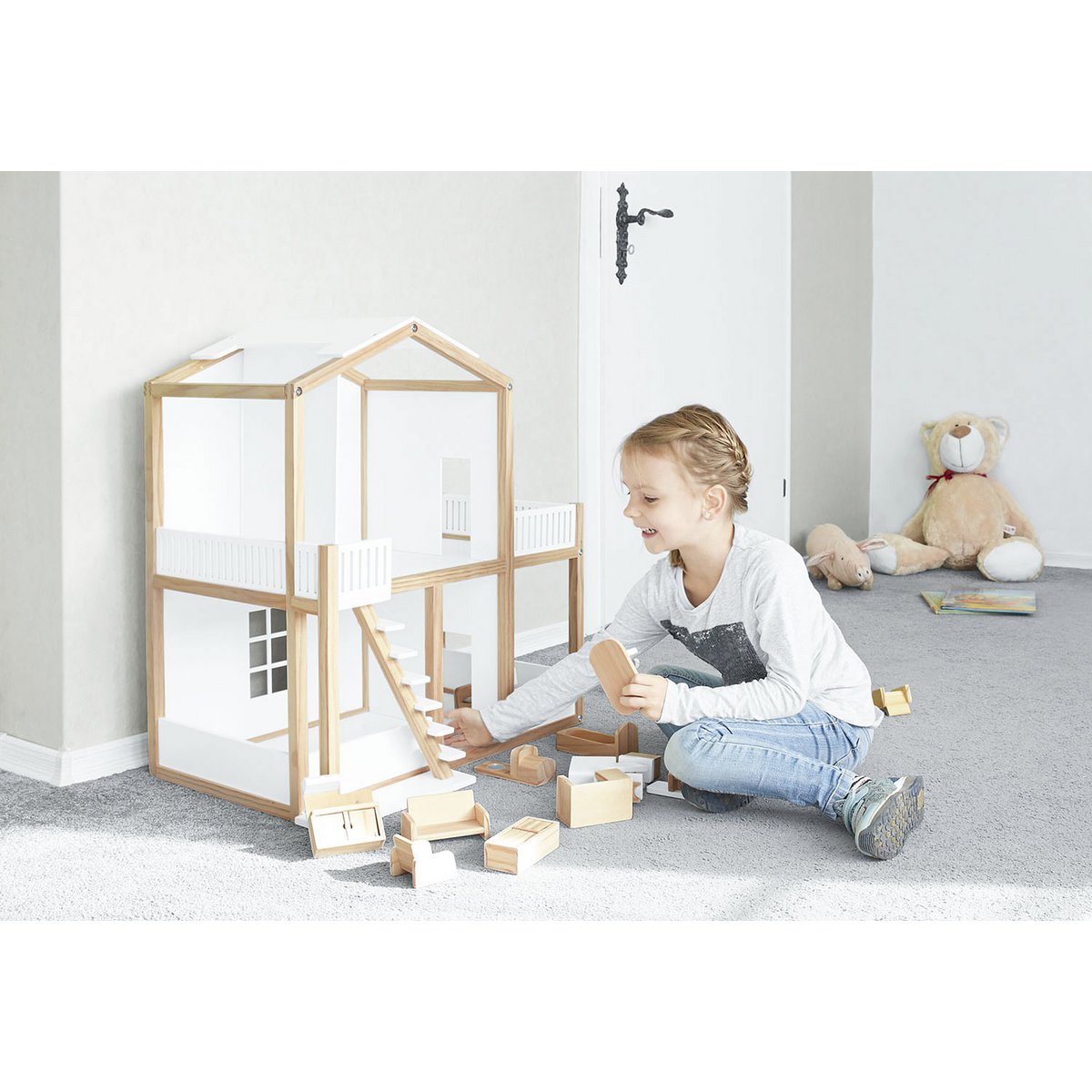 Dollhouse 'Ida', white