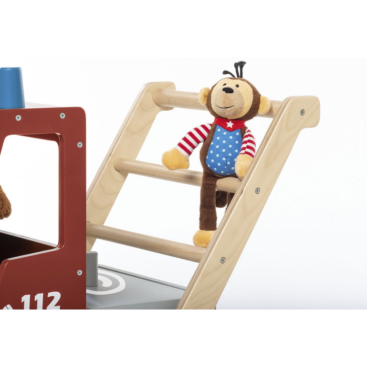 Leather walker 'Feuerwehrauto Fred'