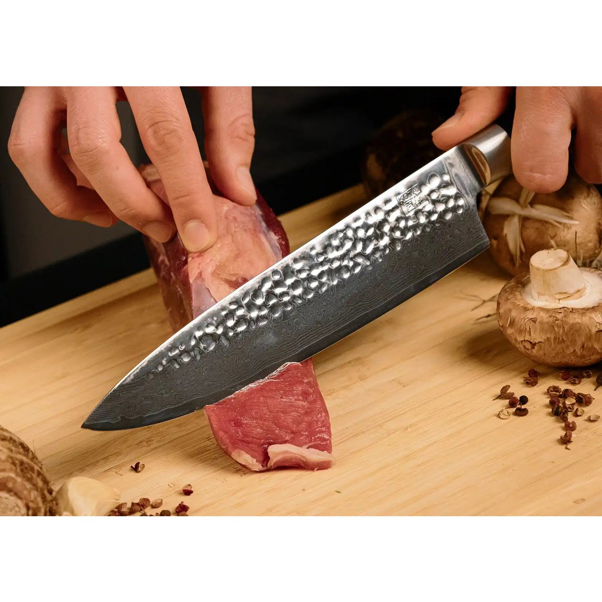 Gyuto Damascus chef's knife