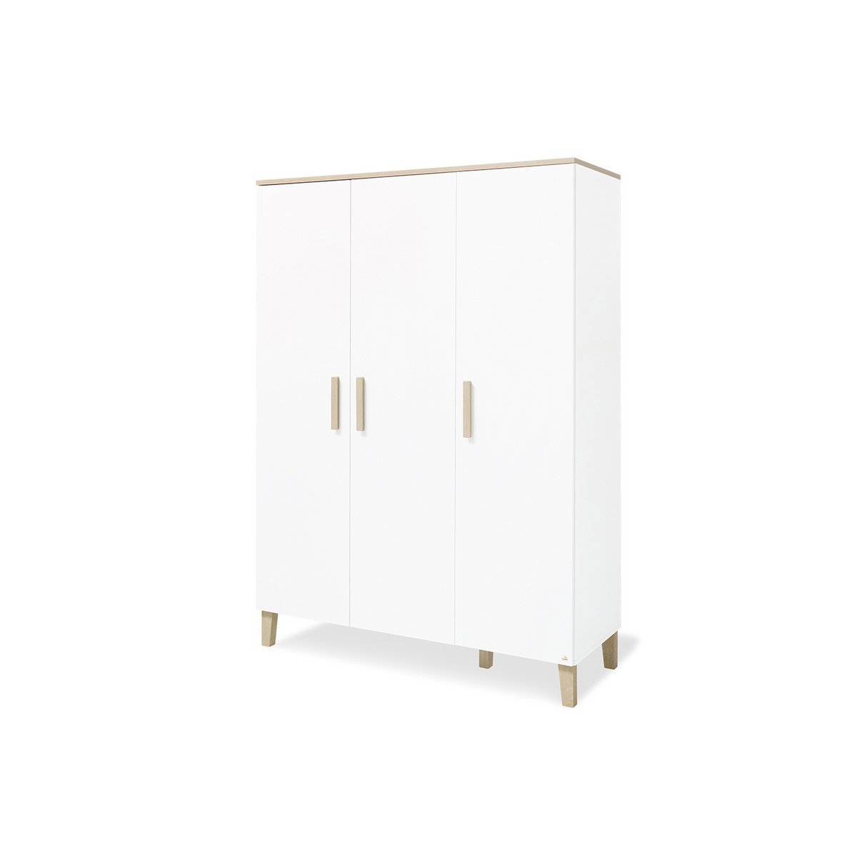 Nursery 'Lumi' wide large
3 parts: cot, wide dresser, large wardrobe