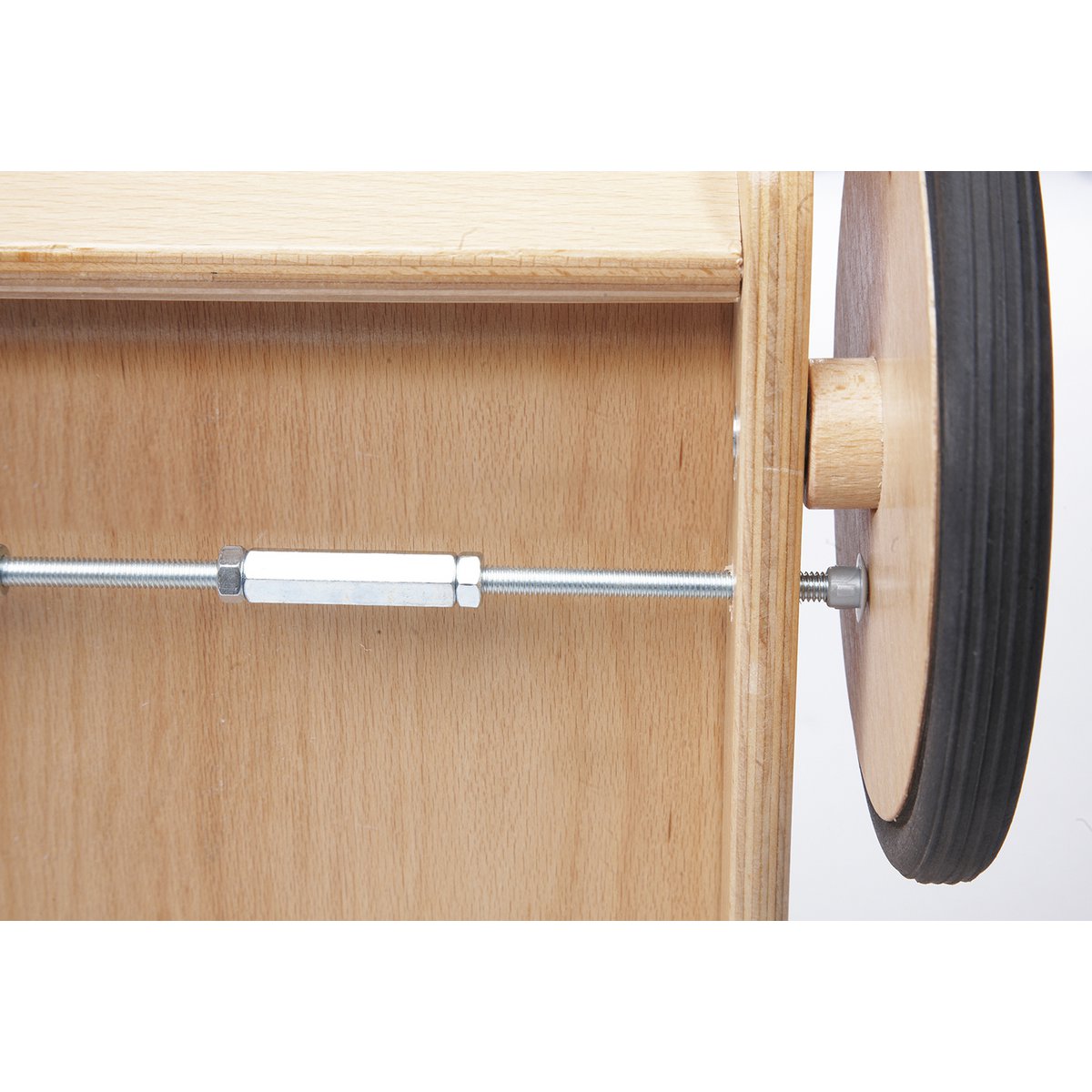 Leather walker 'Uli', white