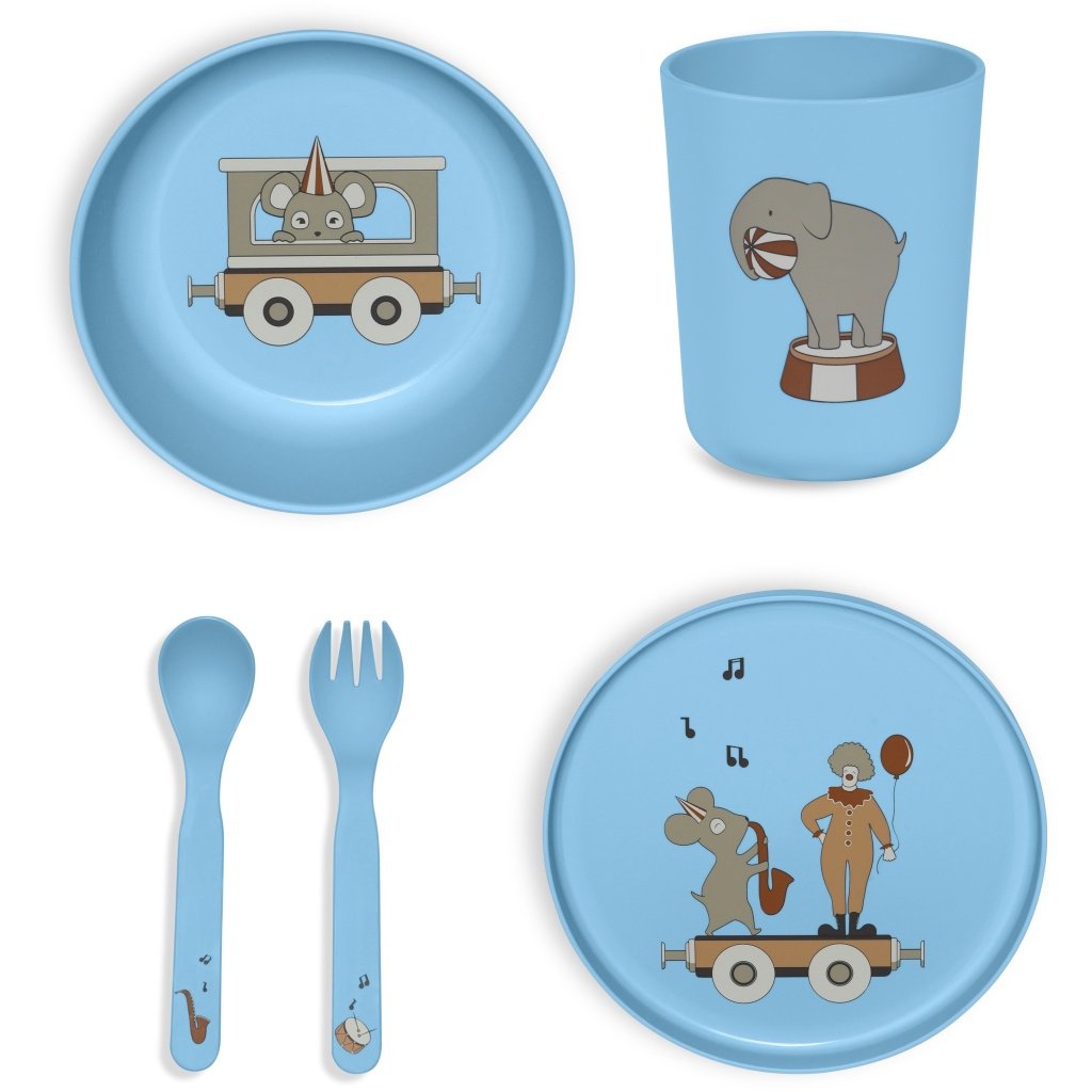 Marius Dinner Set – 5-piece – PLA – Sustainable & Child-friendly