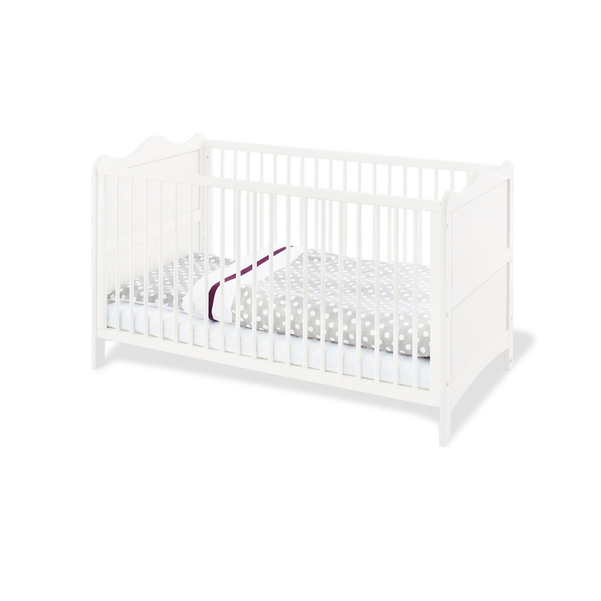 Starter set 'Florentina' extra wide
 2 parts: cot, extra wide chest of drawers