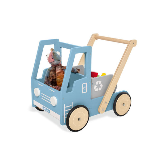 Leather walker 'Kipplaster Fred', blue