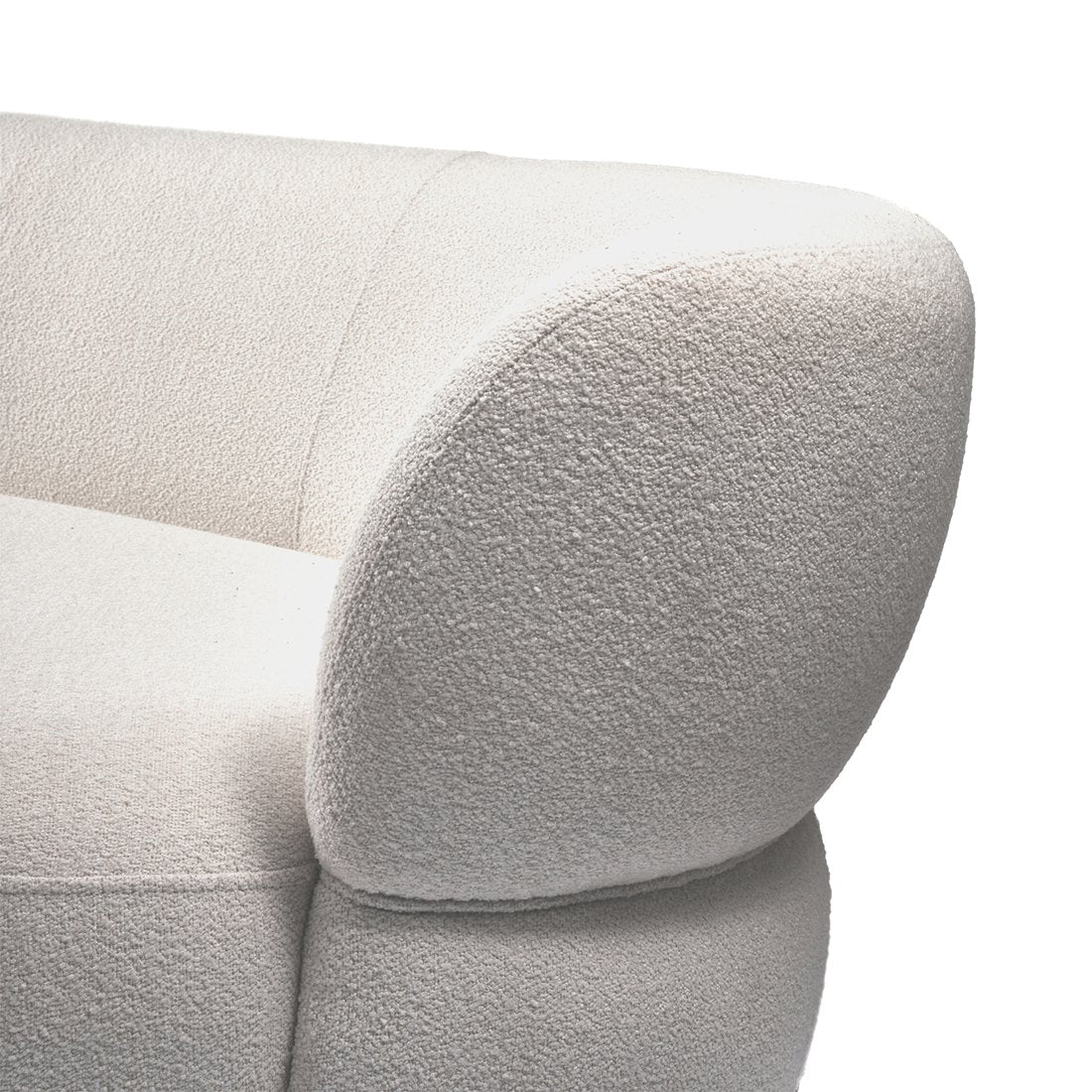 San Remo Sofa Arm Right 2.5 NatGrey