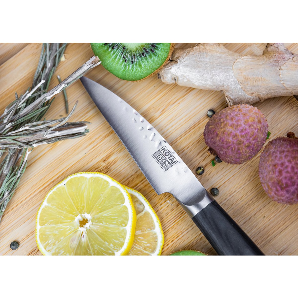 Knife and kitchen accessory set - The complete set Deluxe Edition (C): 6 knives + 5 accessories