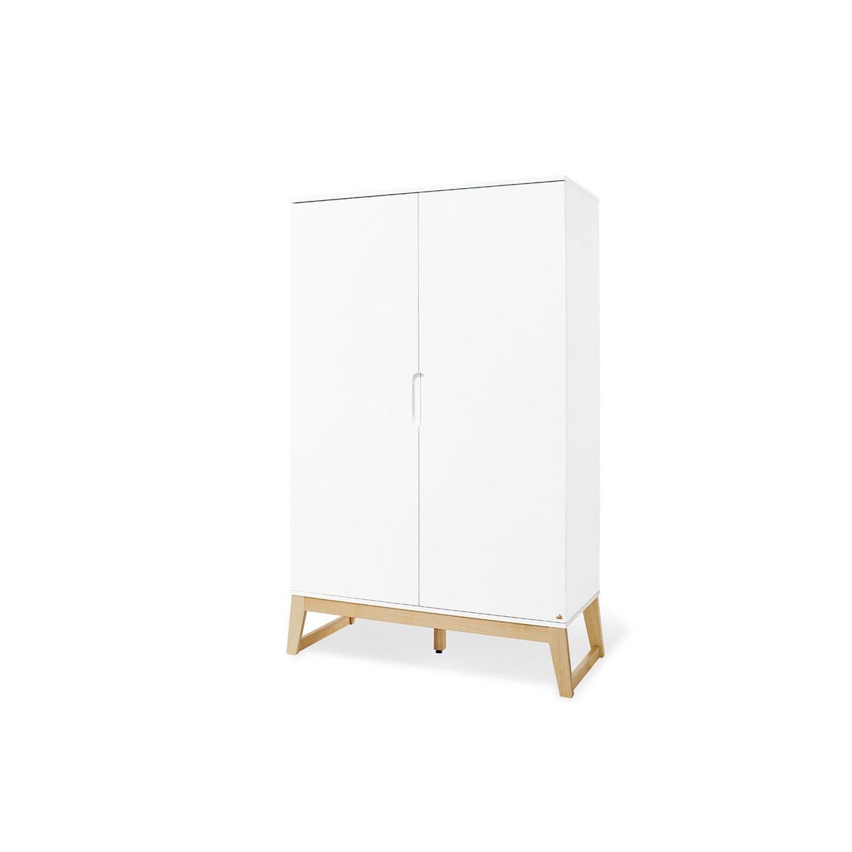 Nursery 'Brug' extra wide
 3 parts: cot, extra wide chest of drawers, 2-door wardrobe