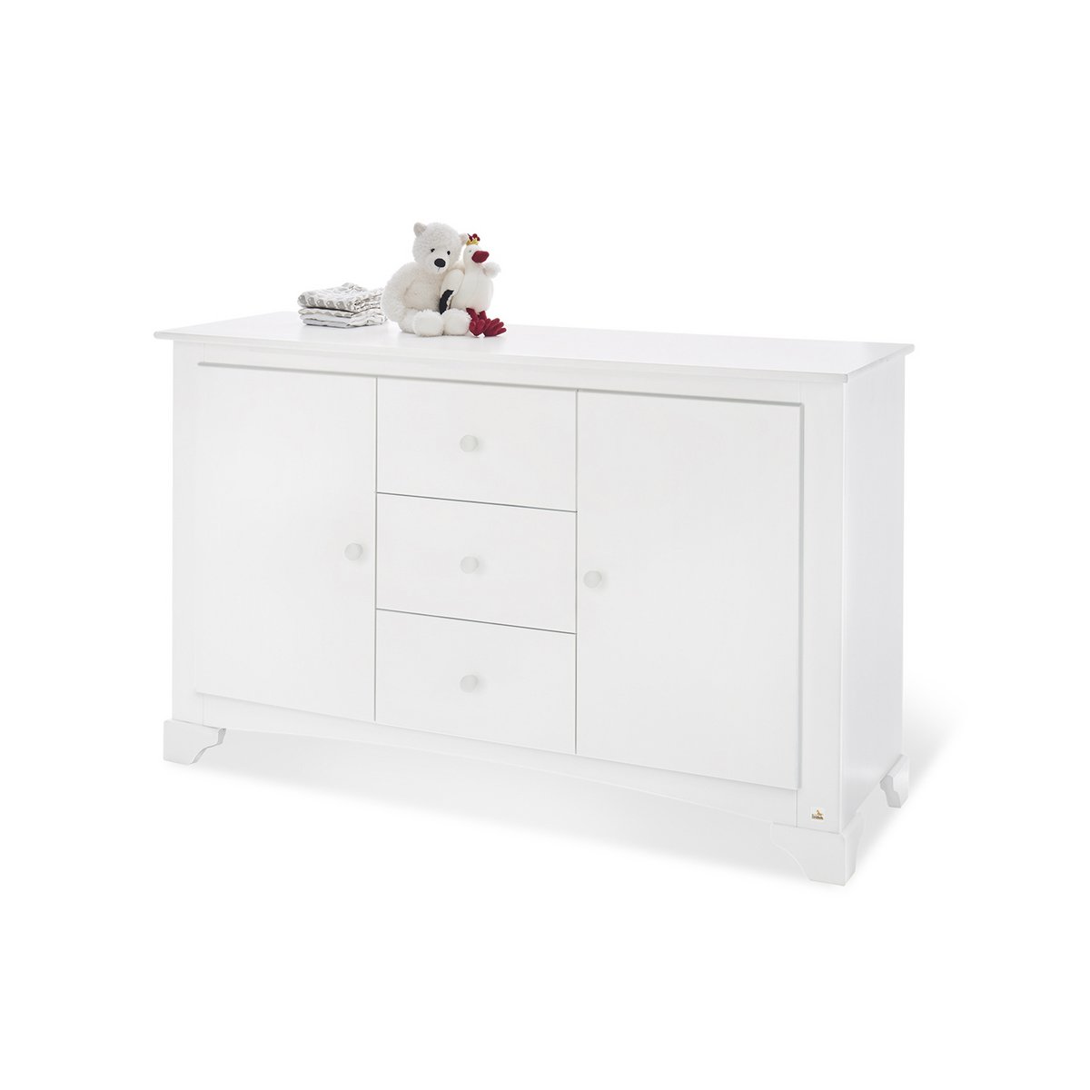 Starter set 'Pino' extra wide
 2 parts: cot, extra wide chest of drawers