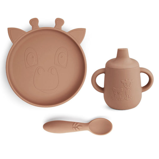 Each silicone dinner set 3-pack