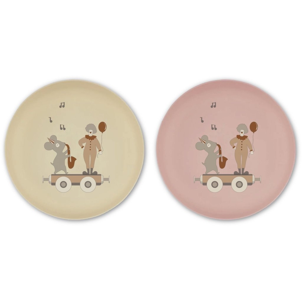 Pill bioplastic (PLA) plate 2 pcs.
