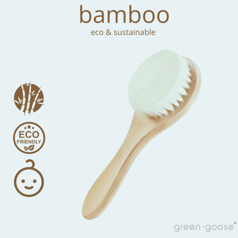 green-goose Baby Bamboo Hairbrush