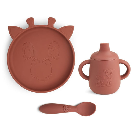 Each Silicone Dinner Set 3 Pack