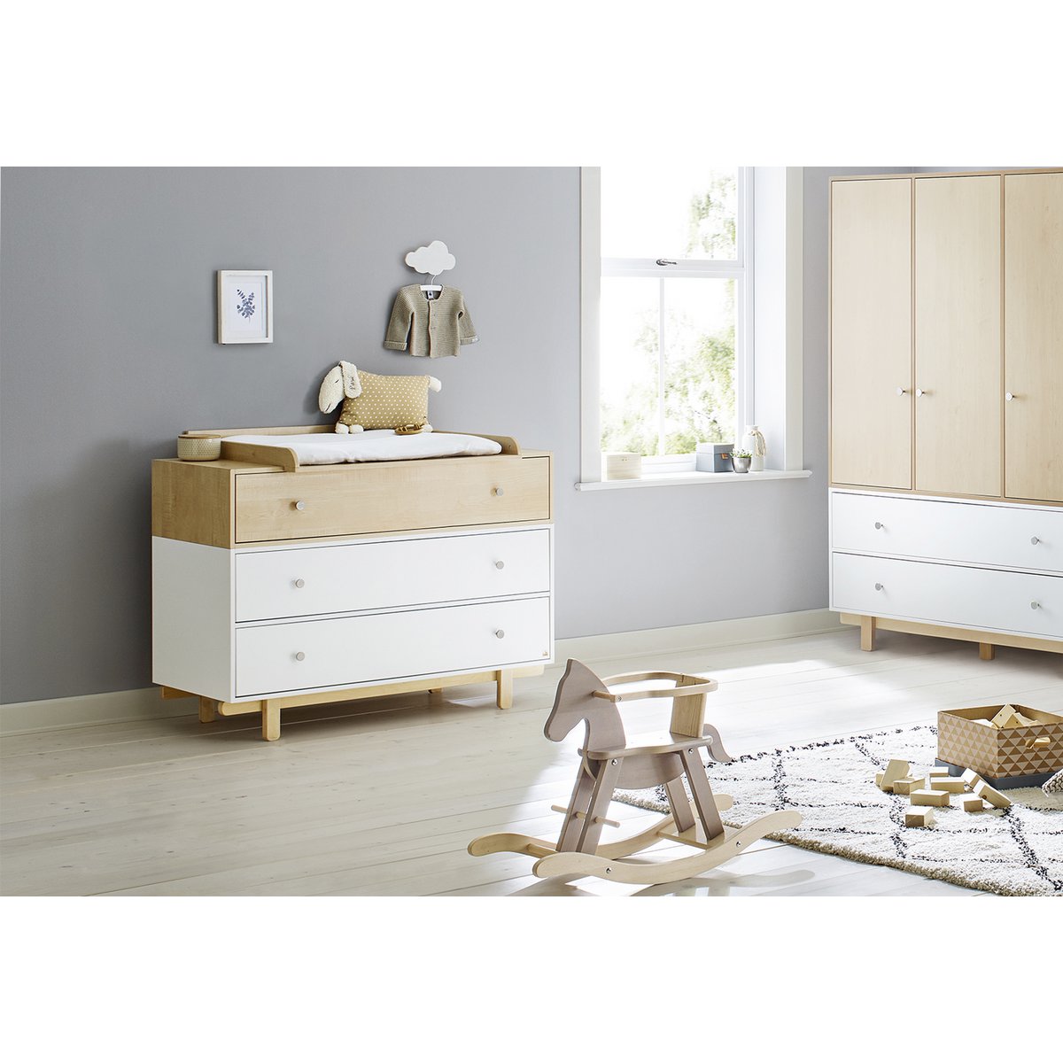 Chest of drawers 'Boks' wide