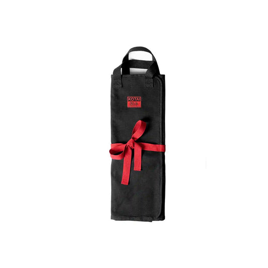 Kitchen Accessories - KOTAI Knife Roll Bag - 100% Cotton (7 Slots for 6 Knives and a Sharpening Steel)