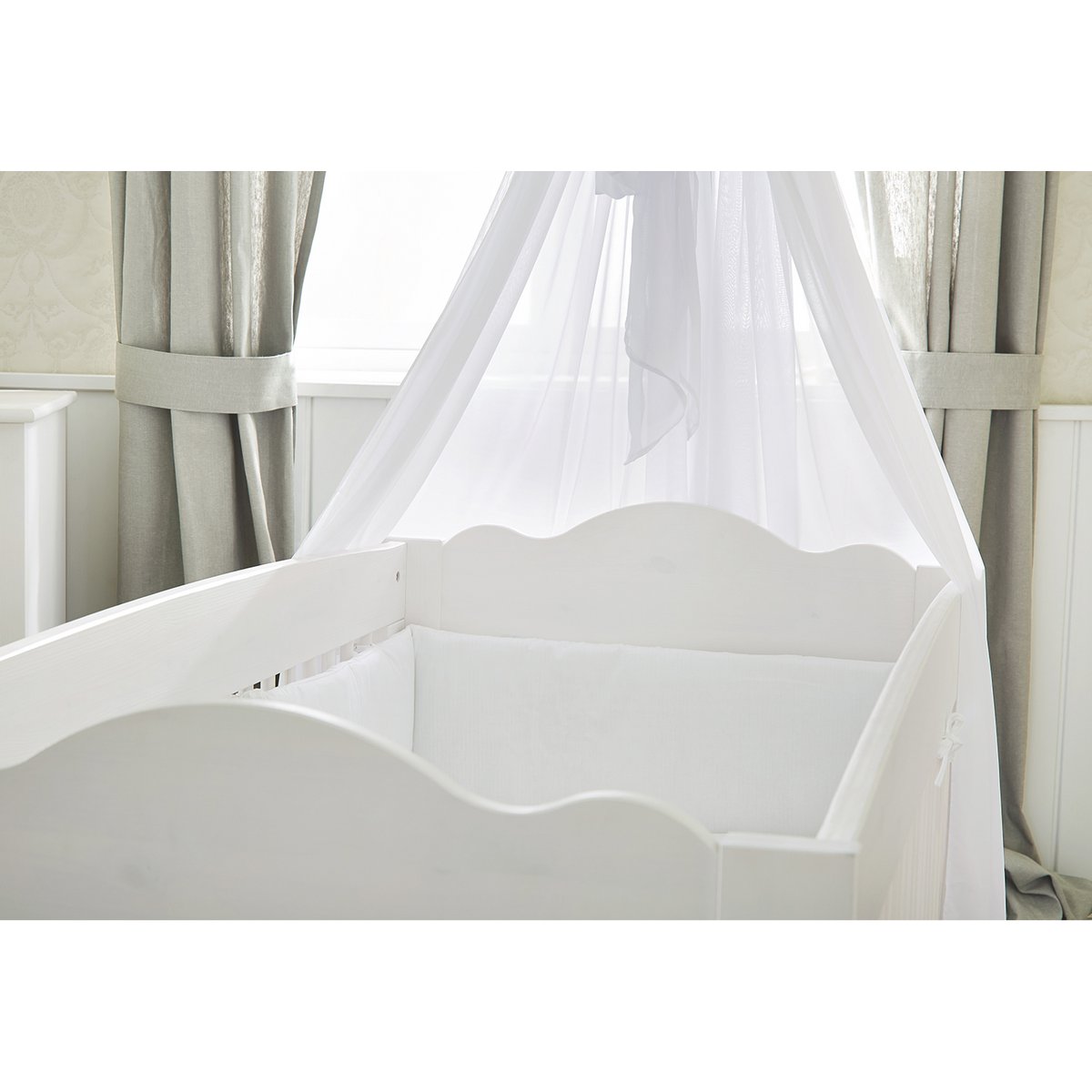 Starter set 'Pino' wide
 2 parts: cot, wide chest of drawers