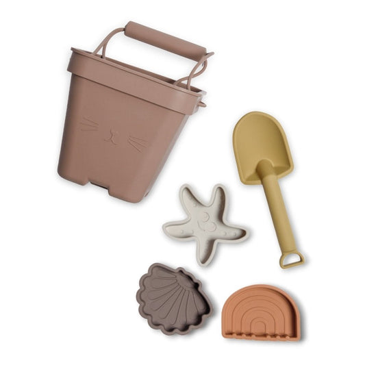 Millan Silicone Beach Set - Brown Color Mix