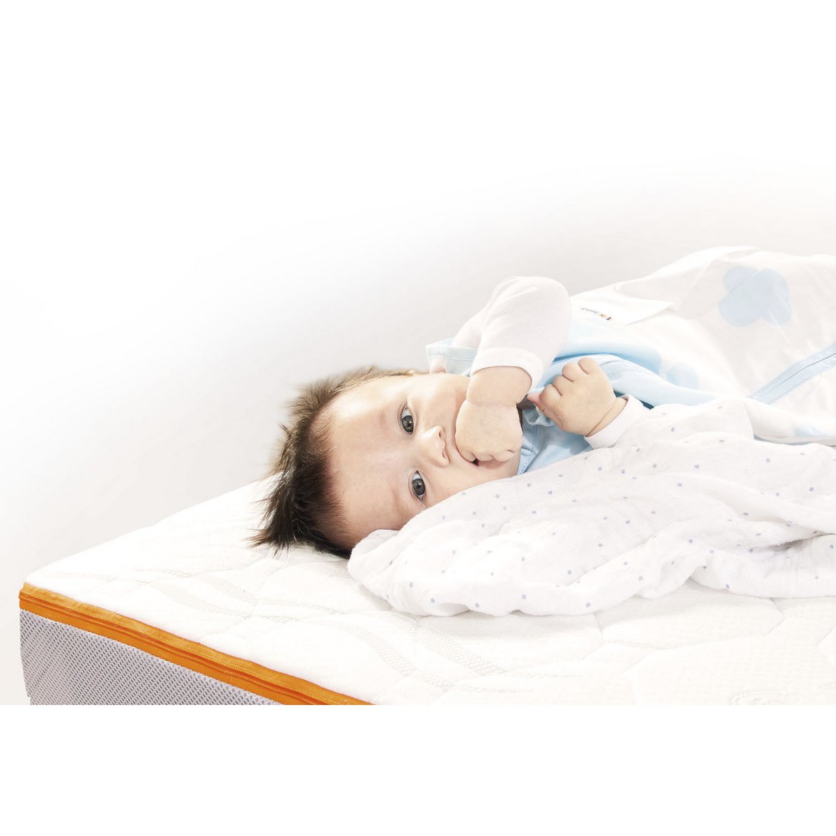 Mattress for cot beds 'Luna Cloud', 140 x 70 cm
