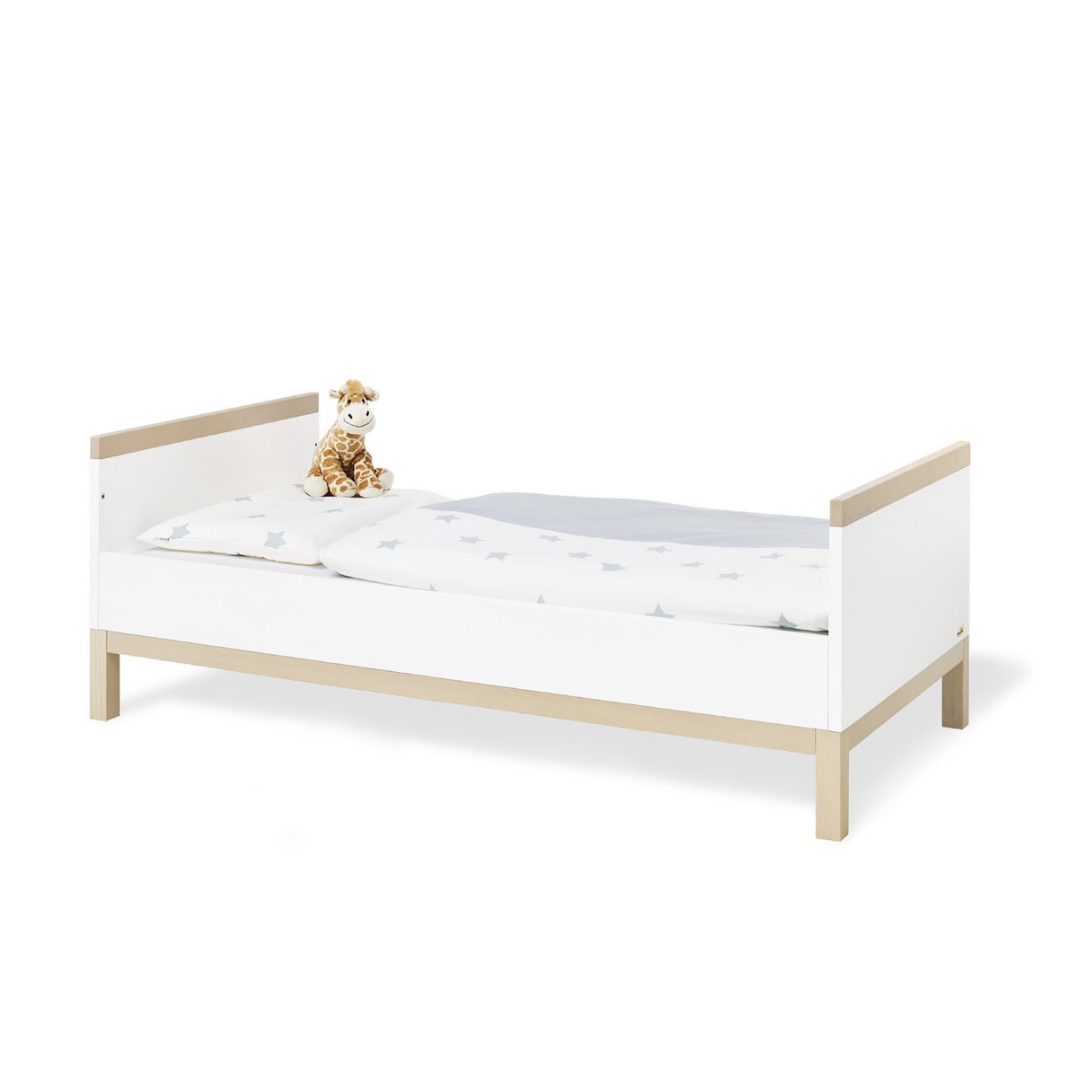 Starter set 'Light' wide
 2 parts: cot, wide chest of drawers