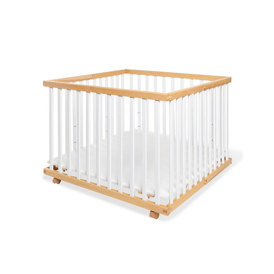 Box 'Lexus' large, foldable, white/natural
