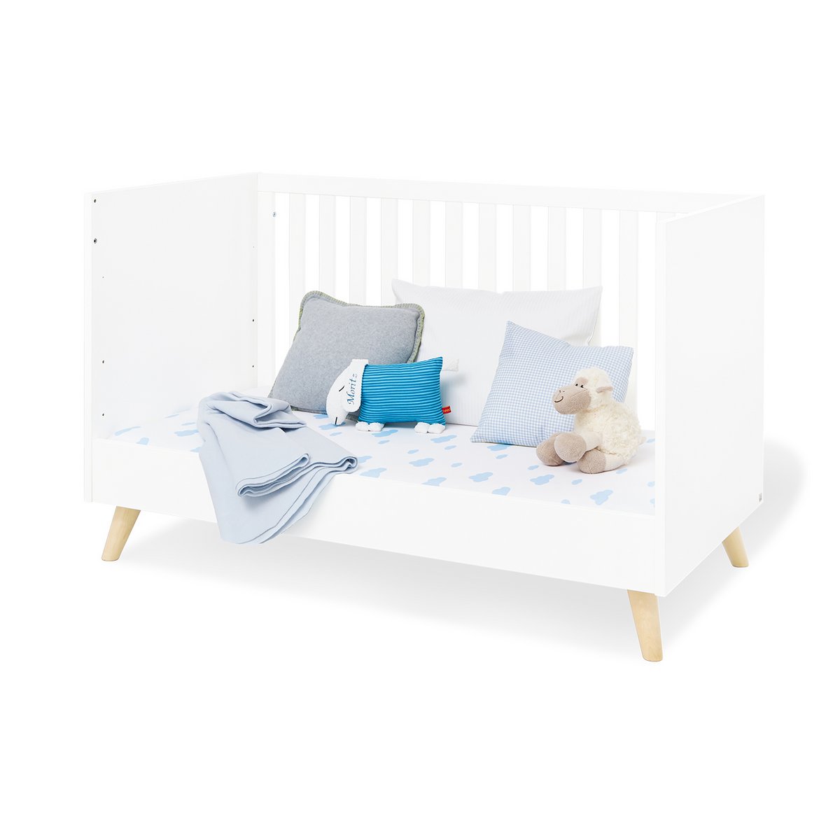 Starter set 'Move' wide
 2 parts: cot, wide chest of drawers