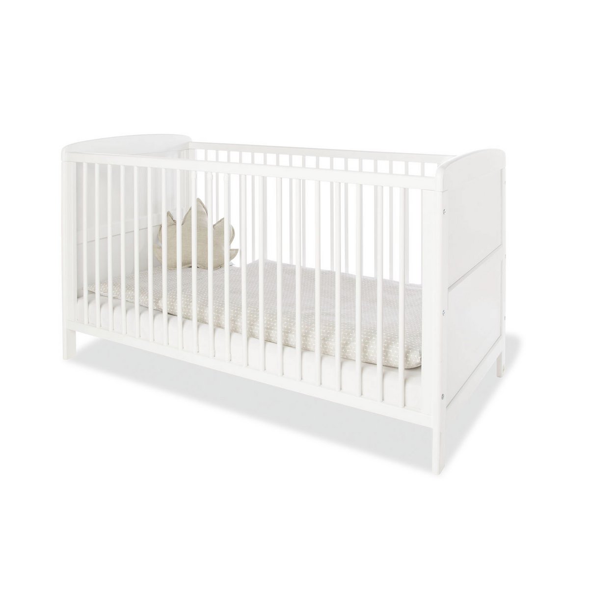 Starter set 'Viktoria' wide 2-piece: cot bed, wide chest of drawers