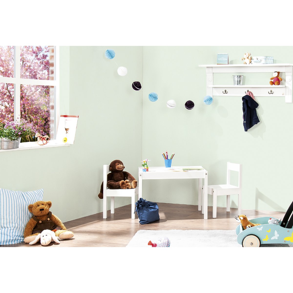 Children's table and chair set 'Sina', 3 pieces