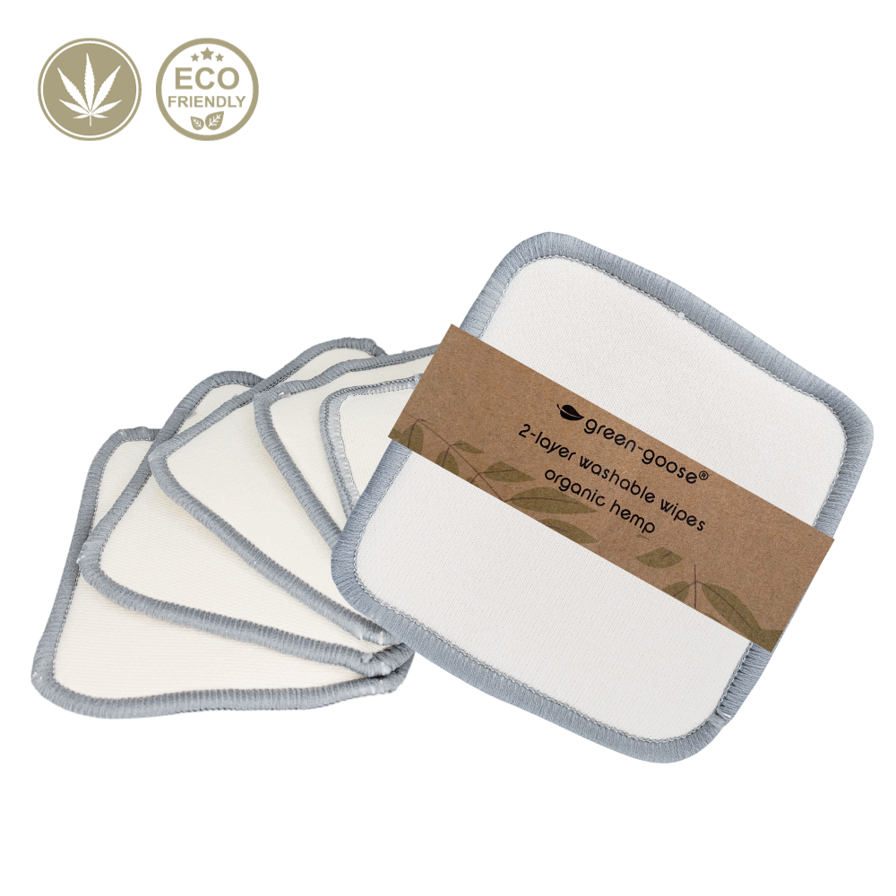 green-goose Reusable Cotton Pads - 15 Pieces - Scrub