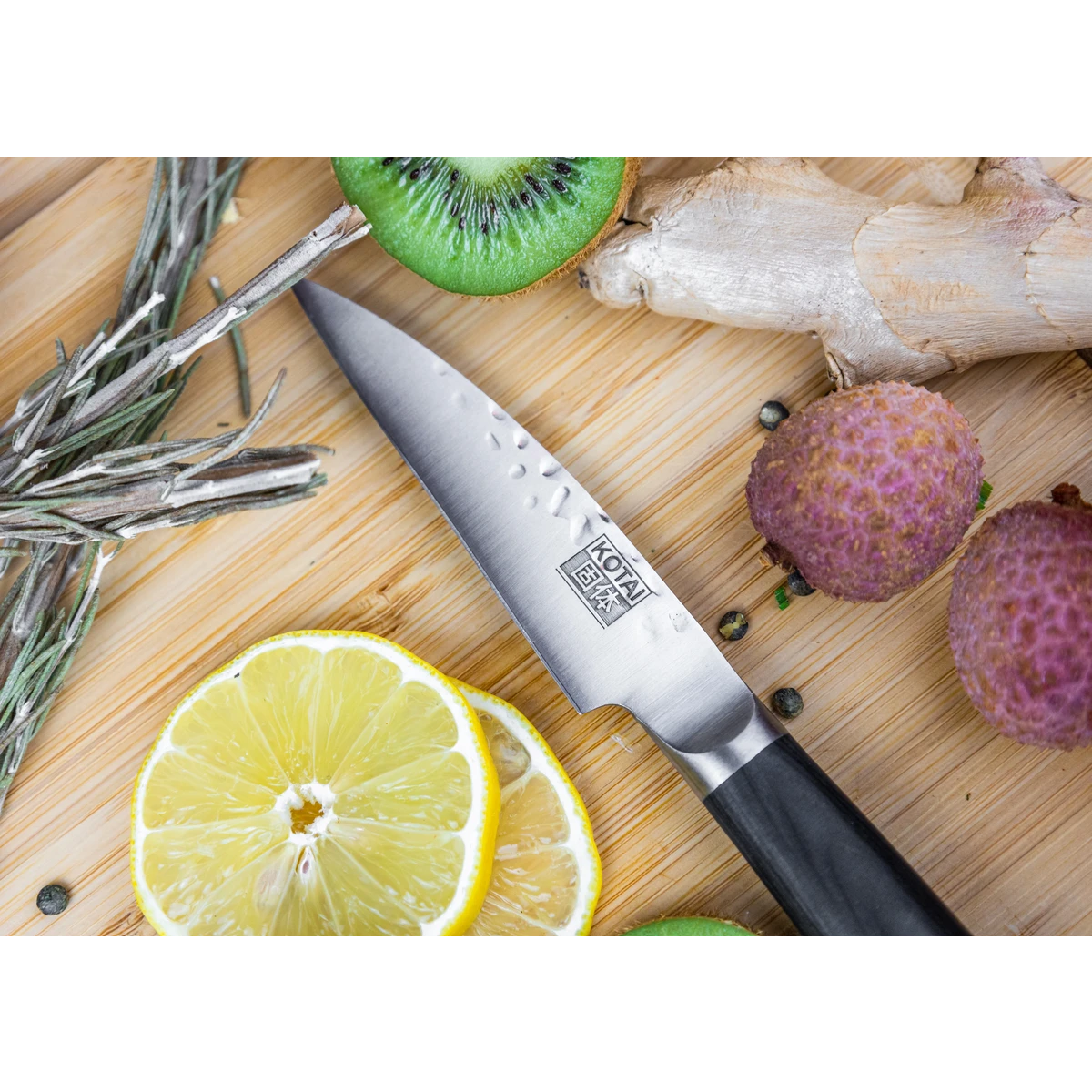 Knife Set - The Essential Set: 3 knives (paring knife + gyuto + bread knife)