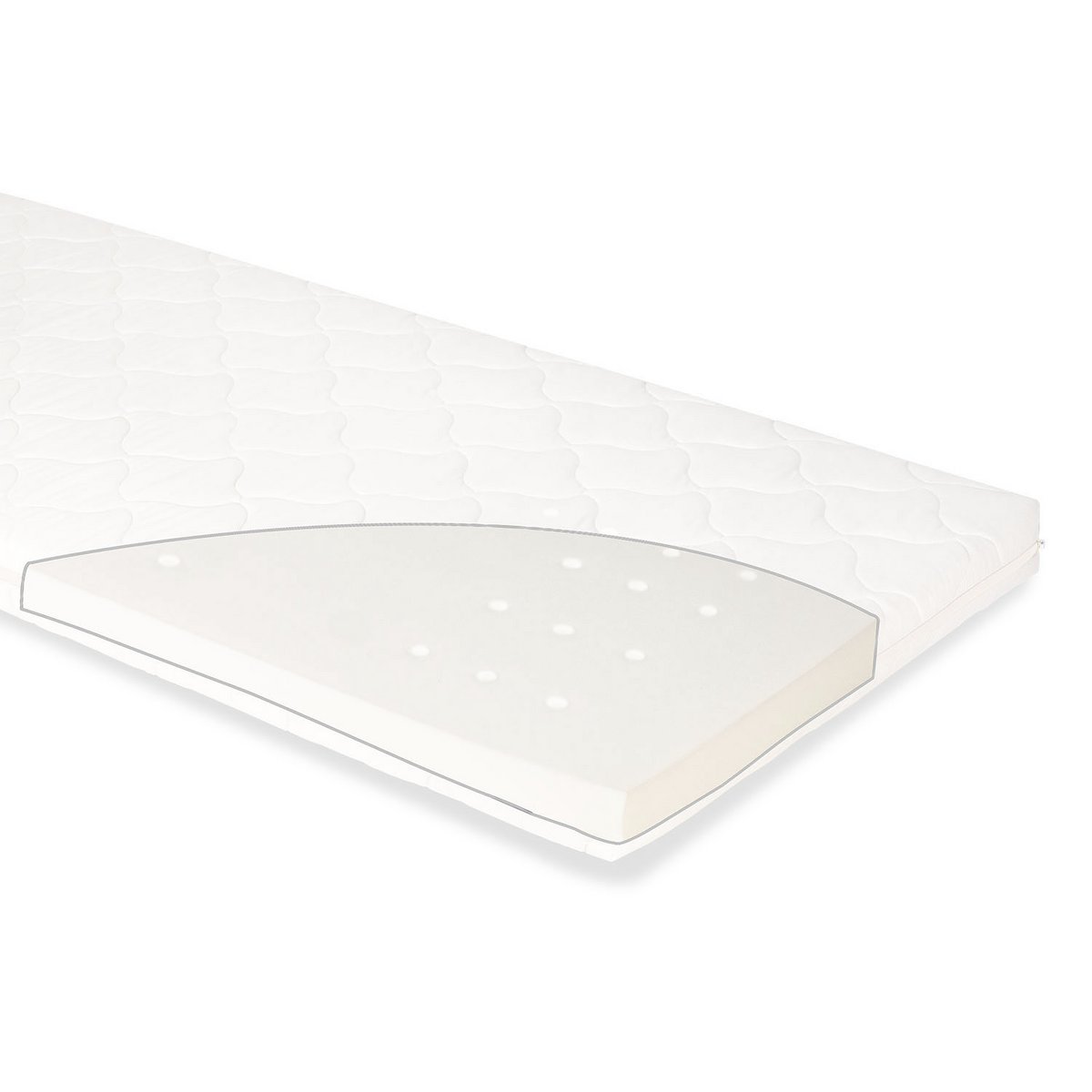 Mattress for cot beds 'Luna Up' small, 120 x 60 cm