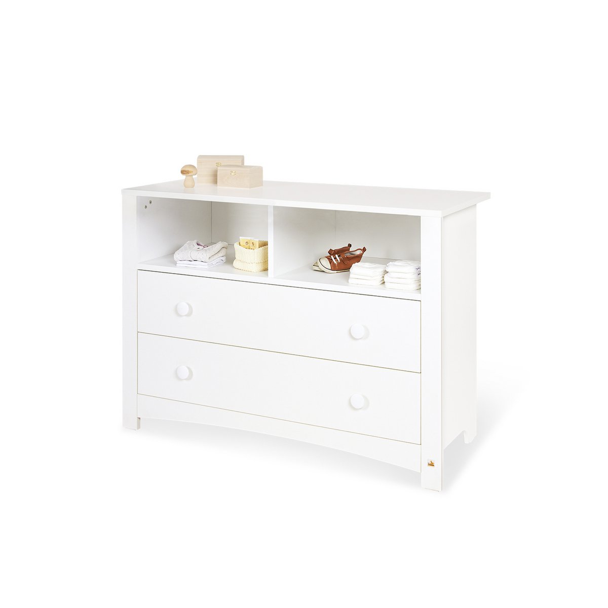 Starter set 'Florentina' extra wide
 2 parts: cot, extra wide chest of drawers