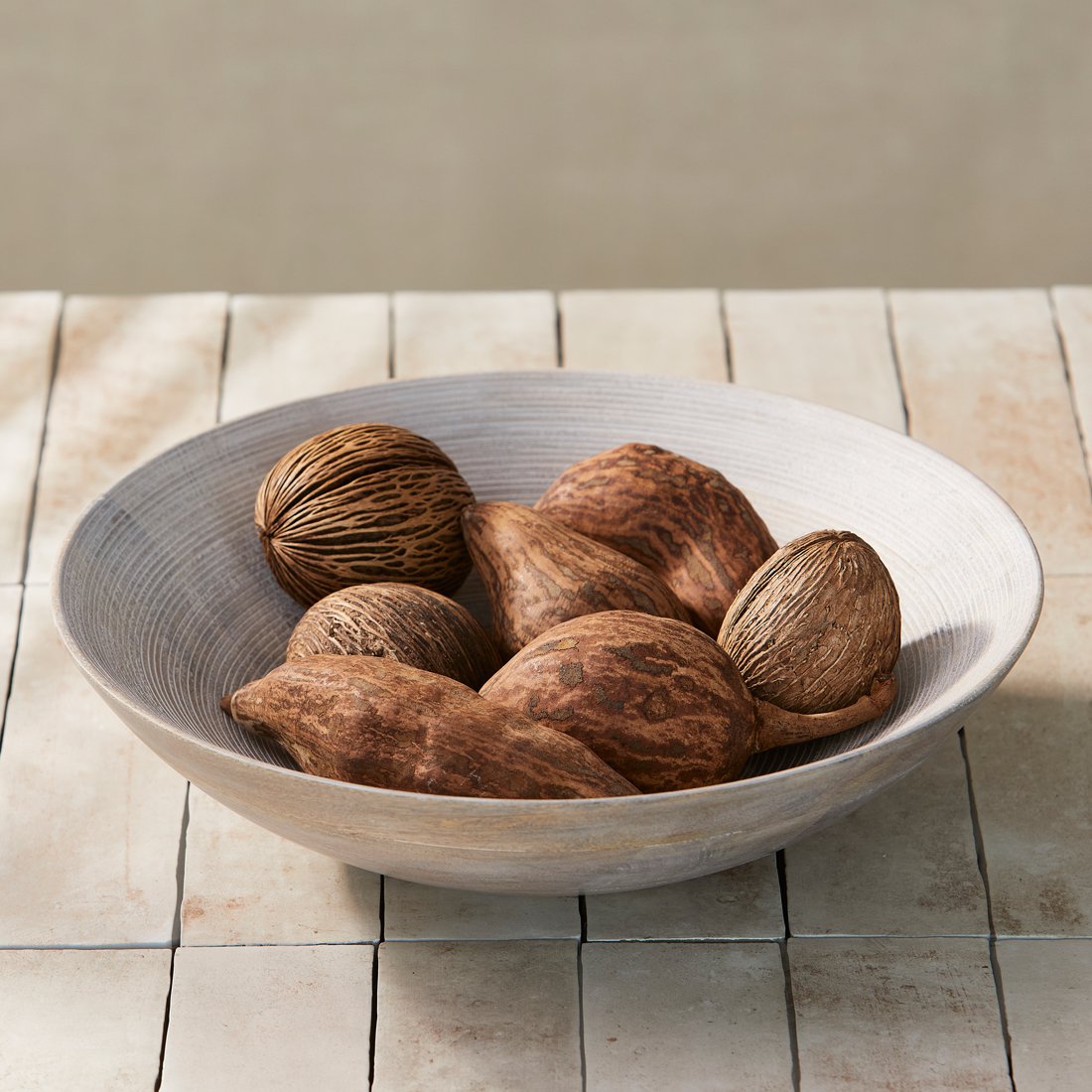 Bangli Bowl Light Wood M