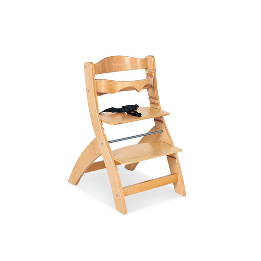 Step stool 'Thilo', clear lacquered