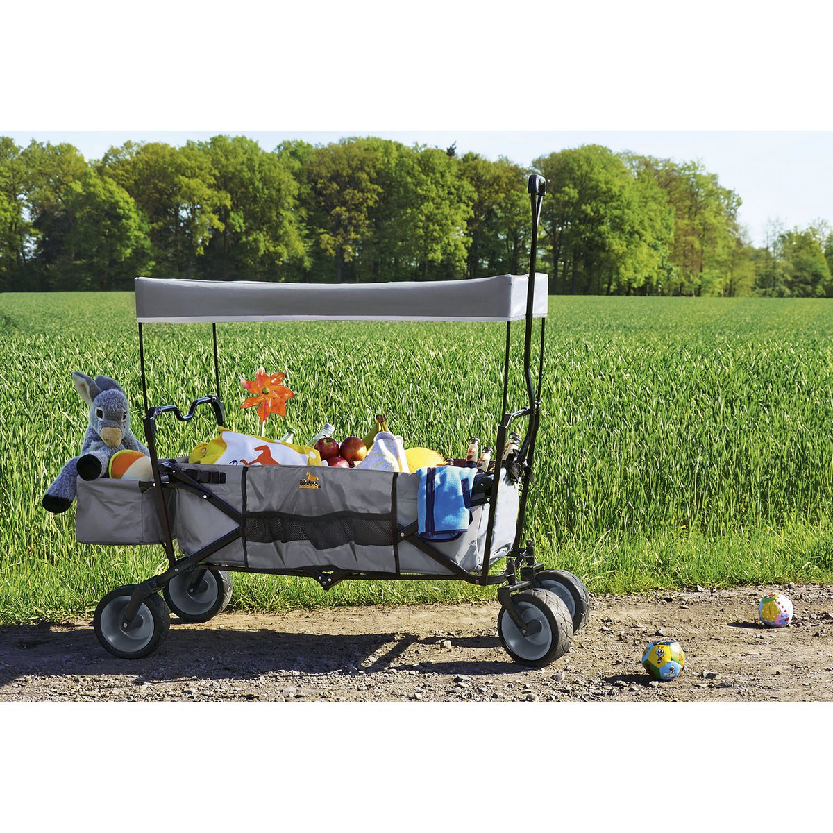 Foldable handcart 'Paxi', grey
