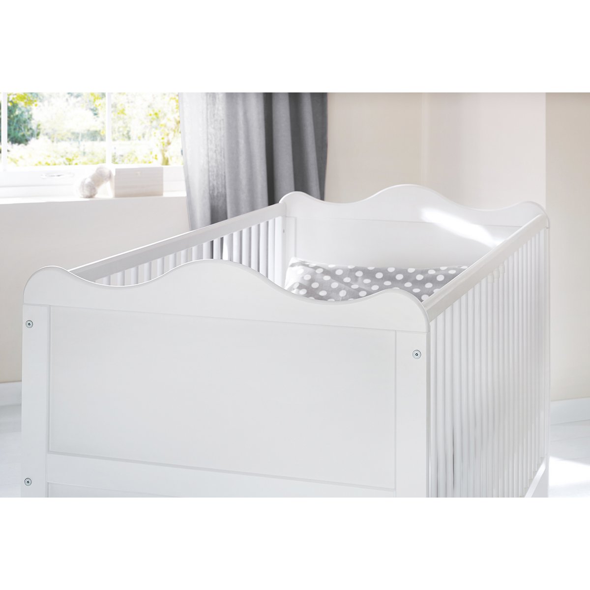 Starter set 'Florentina' wide, incl. wide cabinet
 3 parts: cot, wide chest of drawers incl. wide cupboard