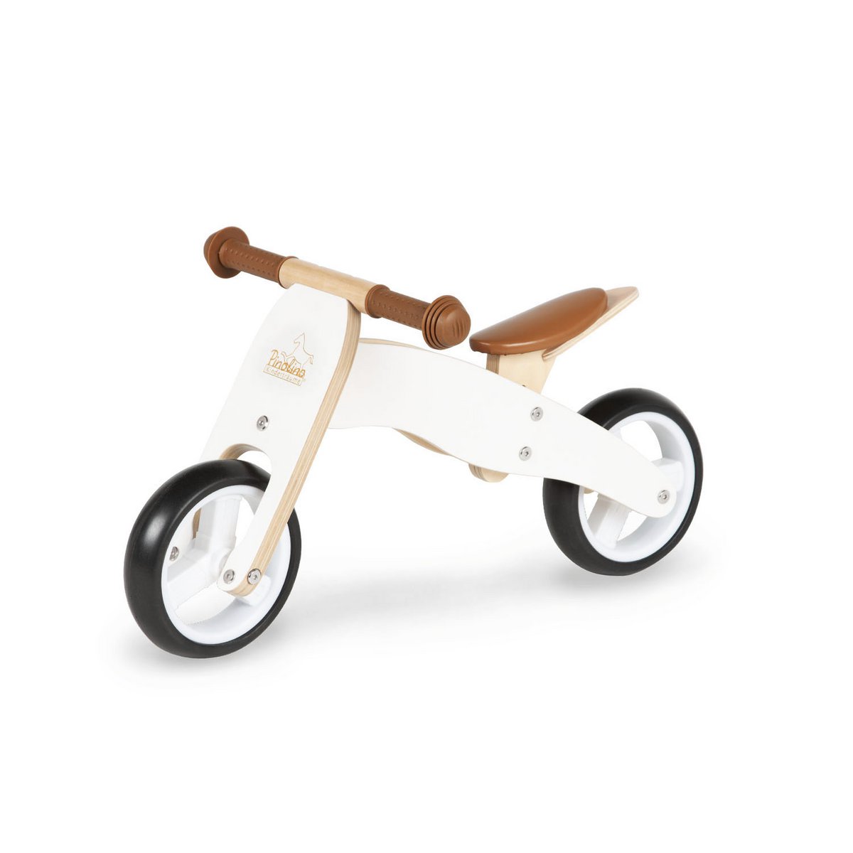 Mini tricycle 'Charlie', white/natural
