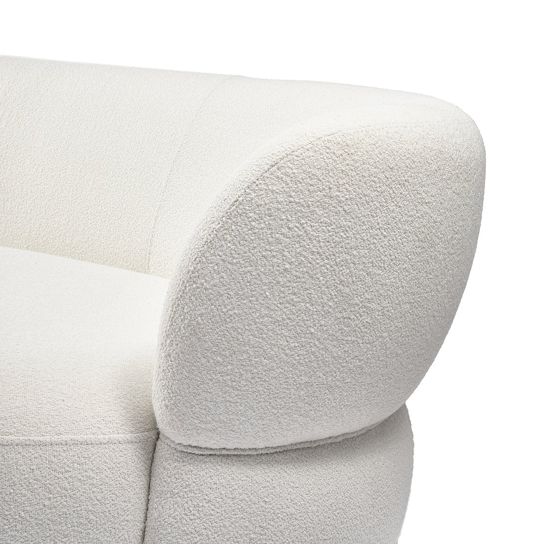 San Remo Sofa Arm Right 2.5 SiWhite